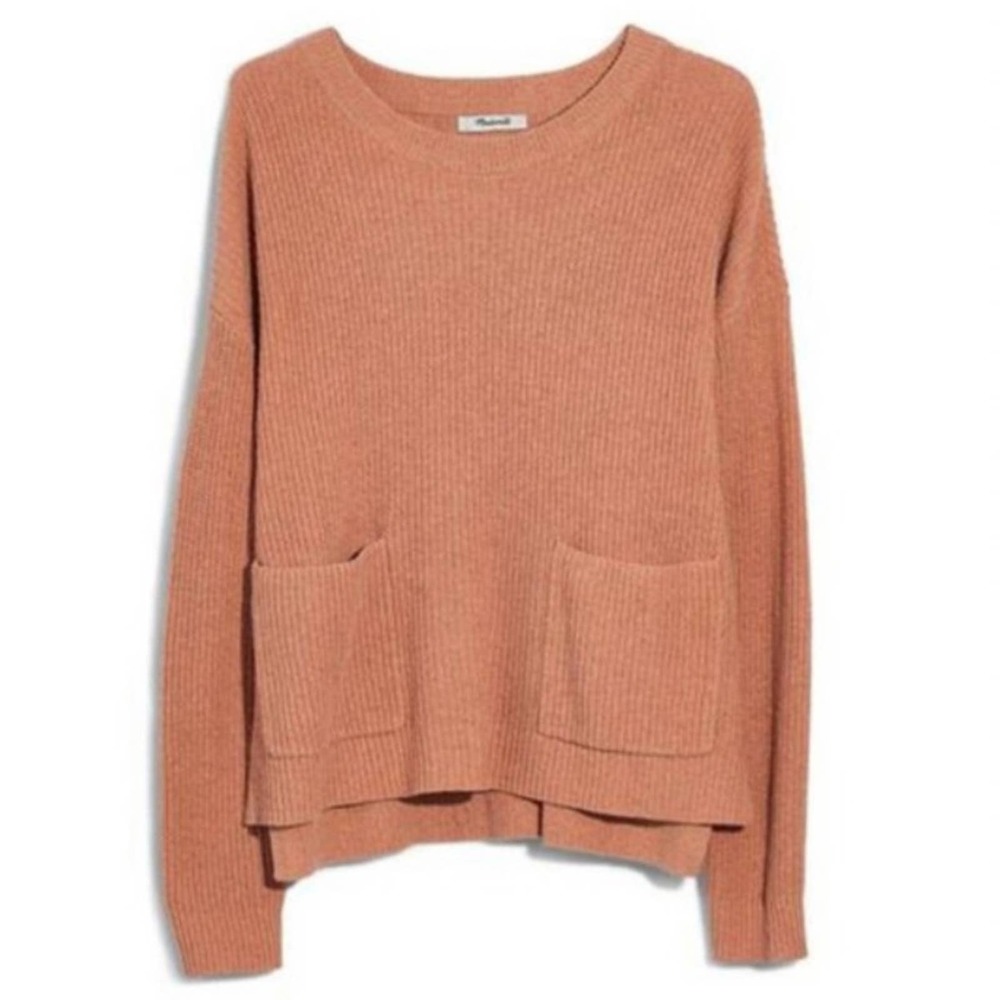 Madewell Patch Pocket Pullover Crew Sweater